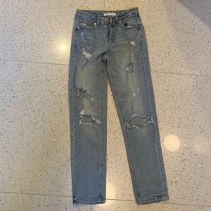 Garage Denim Girlfriend Jean Size 0